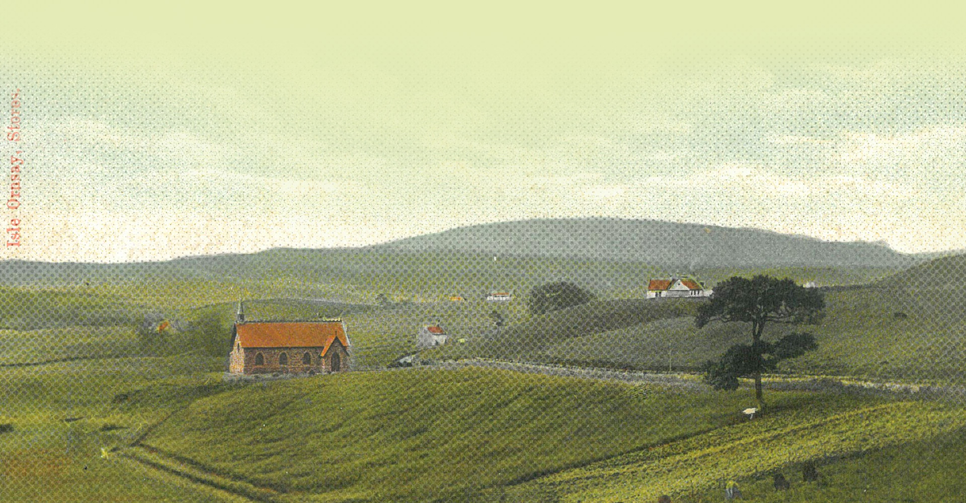 An old photograph of Isle Oronsay